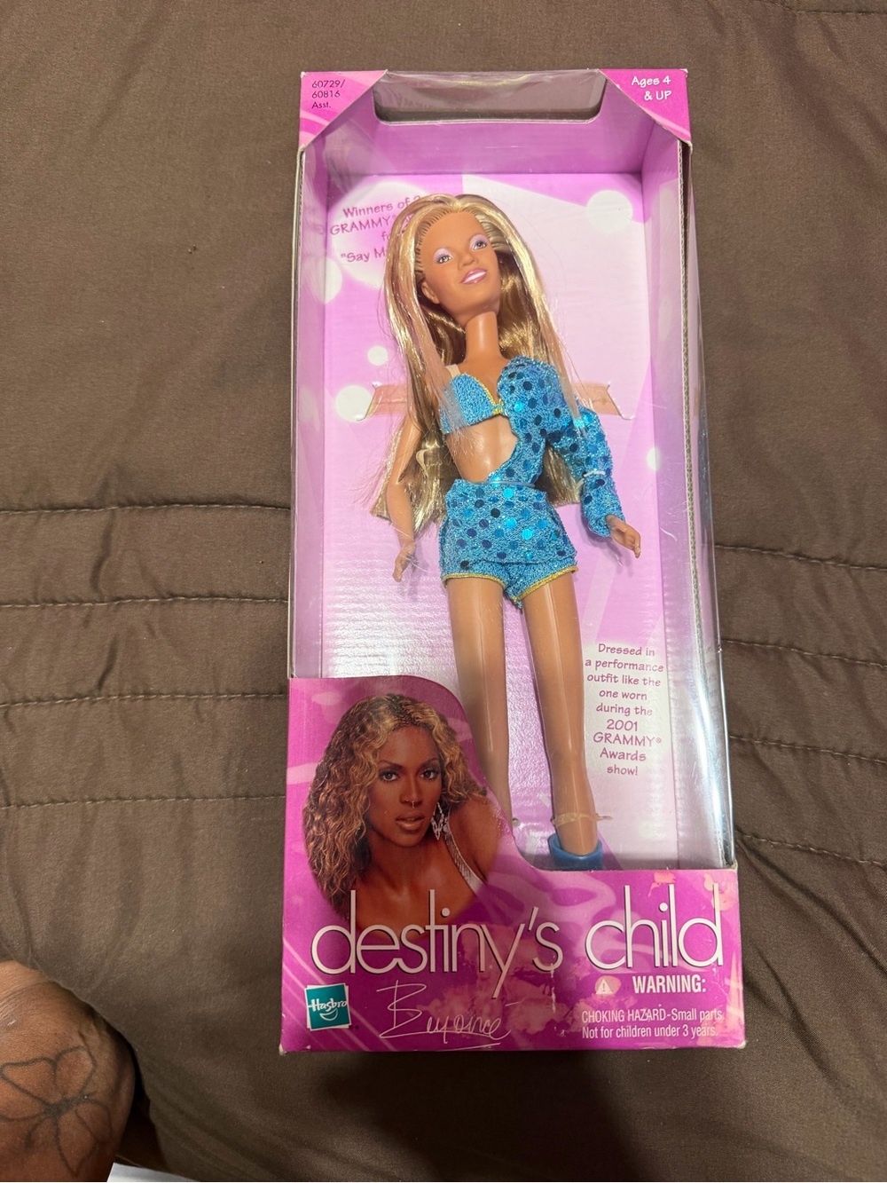 Hasbro Destiny's Child Doll in Bright Blue Outfit
